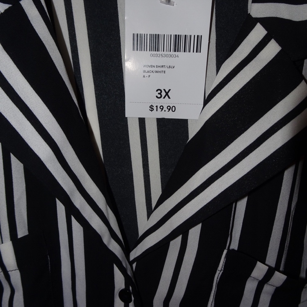 Striped Button down - Picture 2 of 4